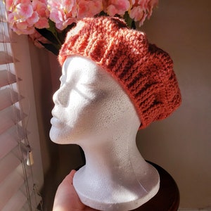 Crochet Flower Beret