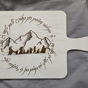 the felloship of the ring svg lightburn files