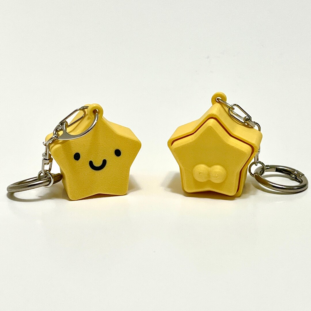 Sandy Cheeks Keychain Clicky Cheeks Fidget Keychain - 3D Printed Bag Accessory - Etsy