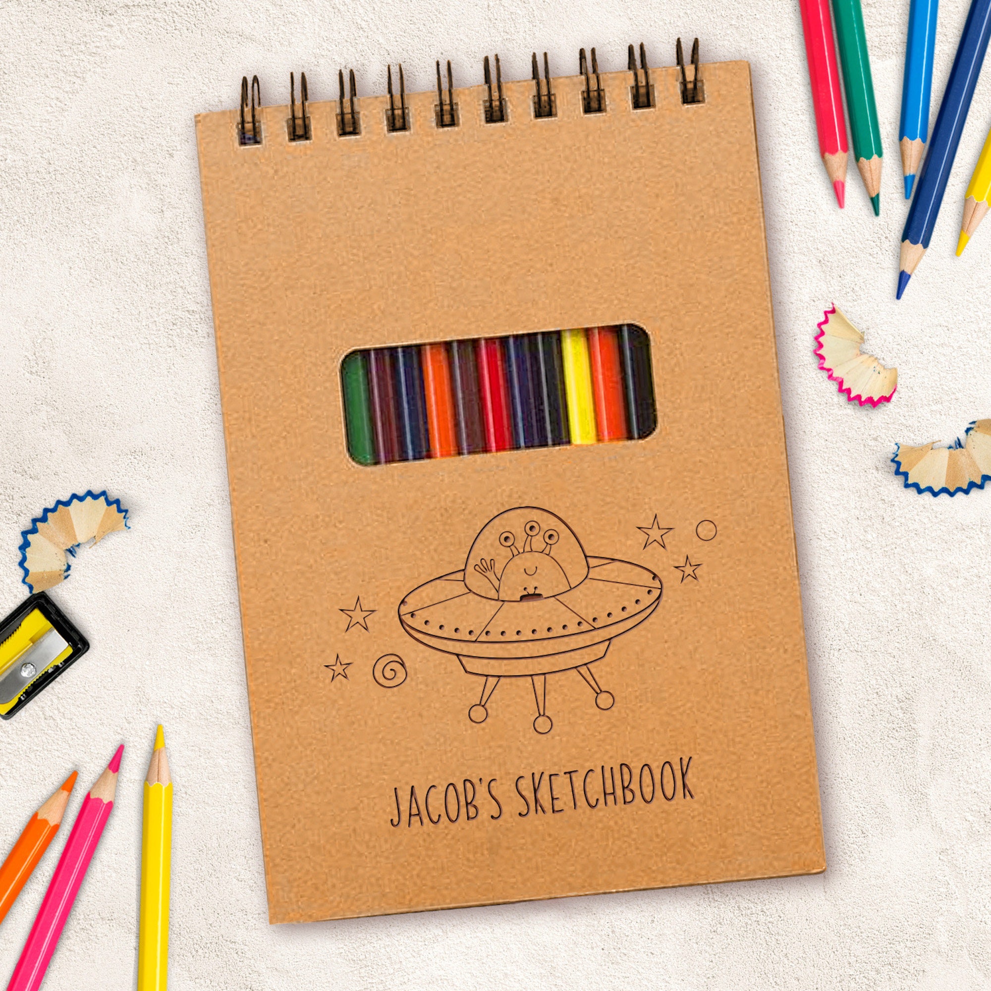 Sketchbook for Kids: Large Notebook for Drawing, Doodling or Sketching -  108 Blank Pages, White Paper 8.5 x 11