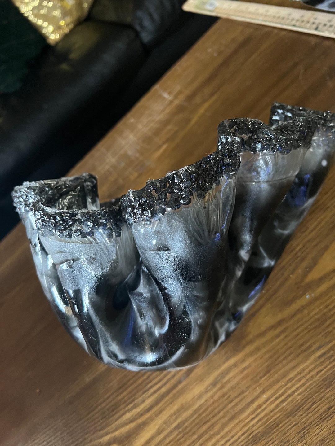Free Form Resin Bowl Etsy