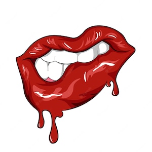Unisex Lips Tee