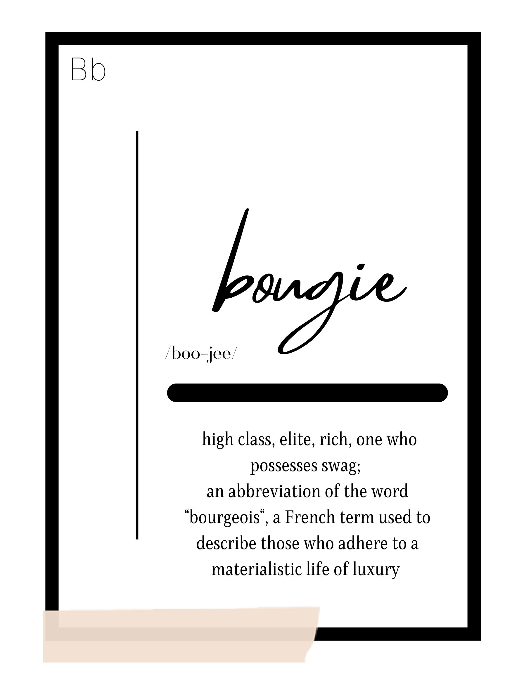 Bougie Definition Art Etsy