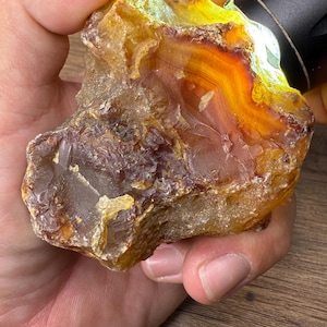 Carnelian Agate Rough - 336g