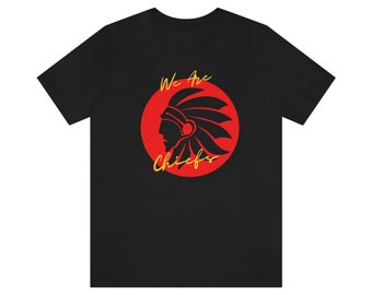 Wir sind Kansas City Chiefs Fußball, Jersey Kurzarm-T-Shirt, Kansas City Chefs, Kansas City Chefs Shirt, Kansas City, Football Shirt