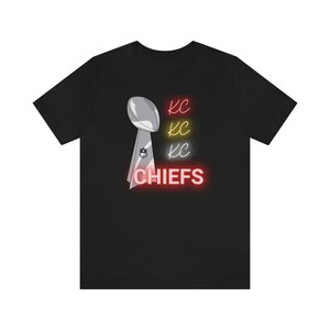 Kansas City Chief&#39;s Super Bowl Trophy, Kansas City Chief&#39;s Football, Jersey Short Sleeve Tee, kansas city chiefs, kansas city chiefs shirt