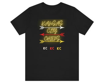 Kansas City Chiefs Football, Jersey Kurzarm T-Shirt, Kansas City Chiefs, Kansas City Chiefs Shirt, Kansas City, Football Shirt, Chiefs