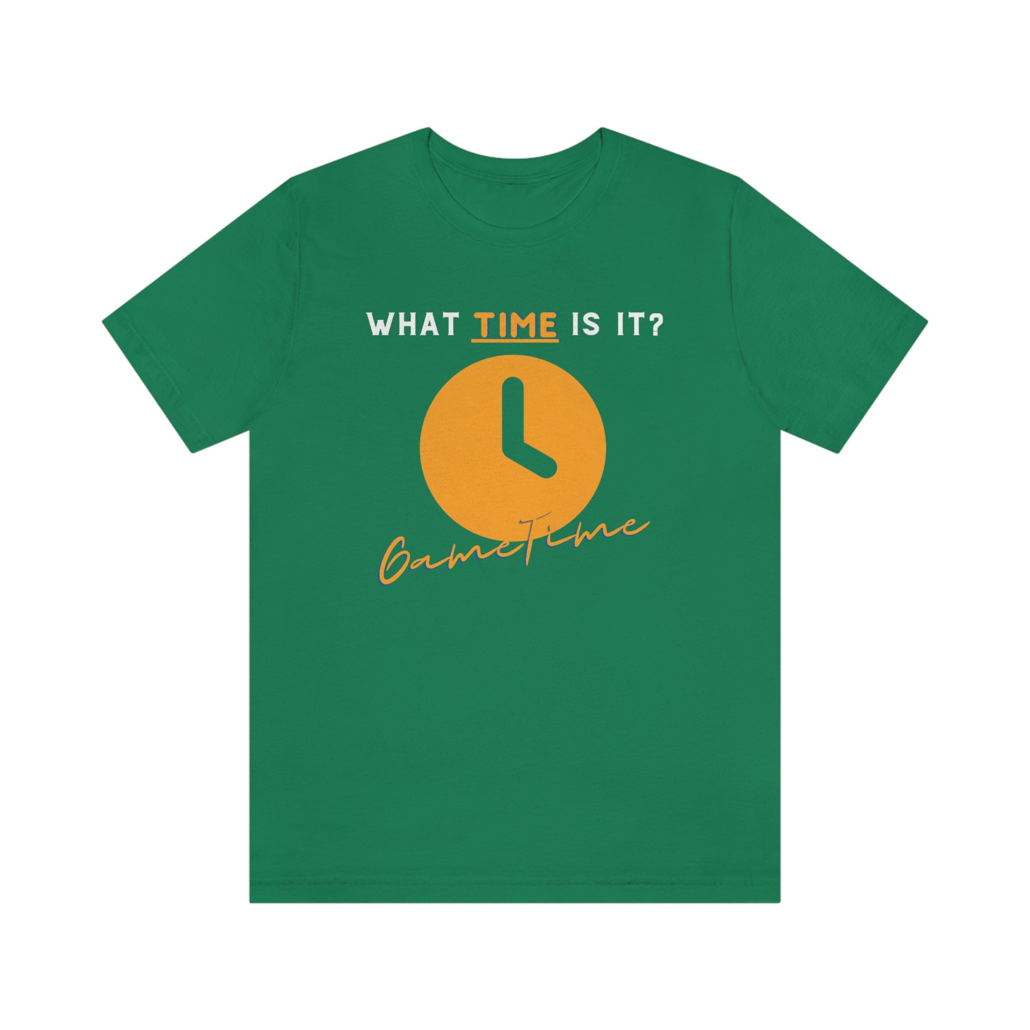 【23.65】23FW★ TIME TO FOOTBALL TEE Game Time; Jersey Short Sleeve Tee - Etsy