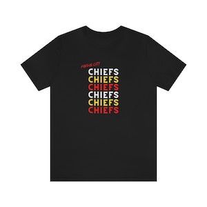 Kansas City Chief&#39;s Football, Jersey Short Sleeve Tee, kansas city chiefs, kansas city chiefs shirt, kansas city, football shirt, chiefs