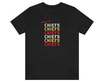 Kansas City Chiefs Football, Jersey Kurzarm T-Shirt, Kansas City Chiefs, Kansas City Chiefs Shirt, Kansas City, Football Shirt, Chiefs
