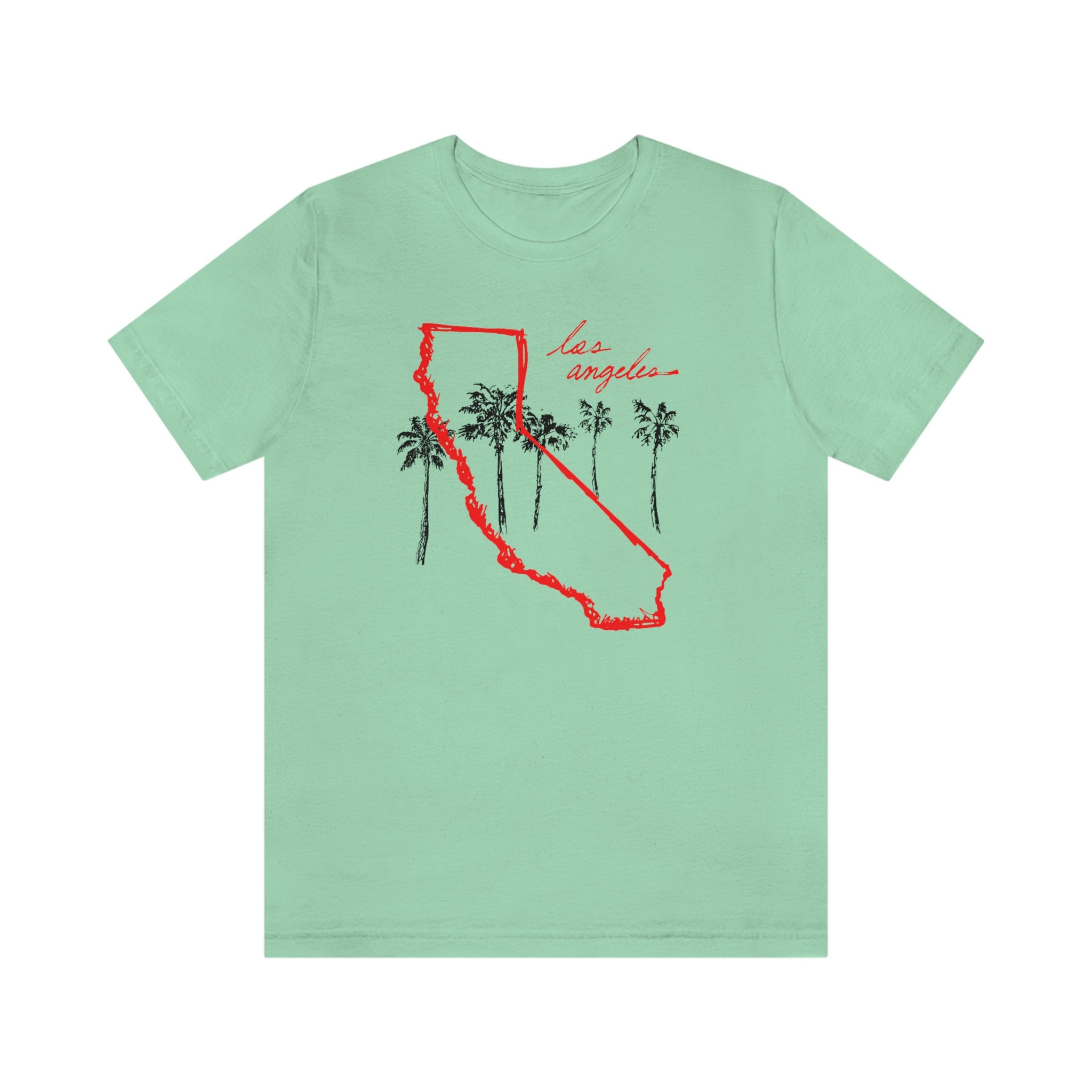 Camiseta De Verano Tropical Con Palmera De Coco, Negro