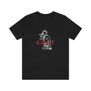 Tupac G.O.A.T, Unisex Jersey Short Sleeve Tee, graphic tee, trendy shirt, gifted shirt, tees shirt, merch