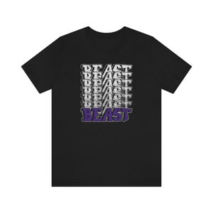 Beast, Unisex Jersey Short Sleeve Tee, beast shirt, trendy shirt, trendy clothing, graphic tee, gym, gym shirt, positive shirts, tees shirt