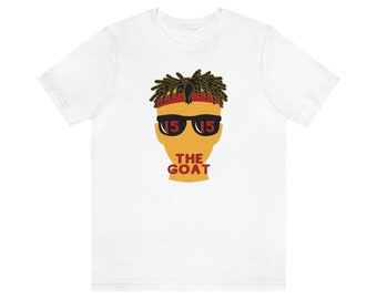 Patrick Mahomes, The GOAT, Kansas City Chief's Football, Super Bowl, Jersey Short Sleeve Tee, kansas city, camiseta de los jefes de la ciudad de kansas, jefes