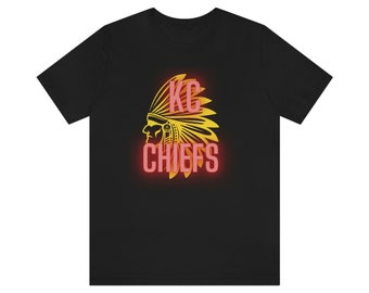Kansas City Chiefs Football; Jersey Kurzarm T-Shirt, Kansas City Chiefs, Kansas City Chiefs Shirt, Kansas City, Football Shirt, Chiefs