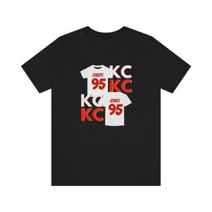 Kansas City Chief&#39;s Football, Jones, Super Bowl, Jersey Short Sleeve Tee, kansas city chiefs, kansas city chiefs shirt, kansas city, chiefs