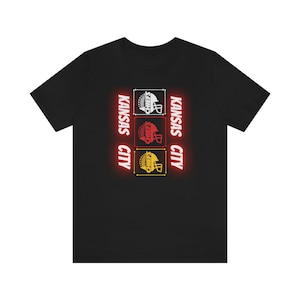 Kansas City Chief&#39;s Football, Super Bowl, NFL Football, Jersey Short Sleeve Tee