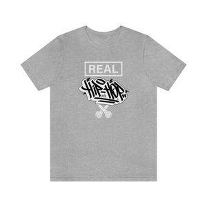 Real Hip-Hop, Hip-Hop, Jersey Short Sleeve Tee, music, music tee, music tee shirt, hip hop, hip hop shirt, graphic tee, tees, tees shirt