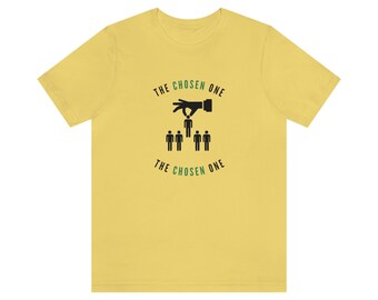 The Chosen One, camiseta de manga corta Jersey, cristiana, camiseta cristiana, camiseta motivacional, camisa inspiradora, camiseta gráfica, camisa de moda, camisetas