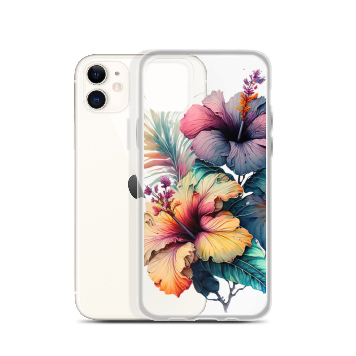 Hibiscus Flower Phone Case for Iphone 13 12 11 Pro Max Case Etsy