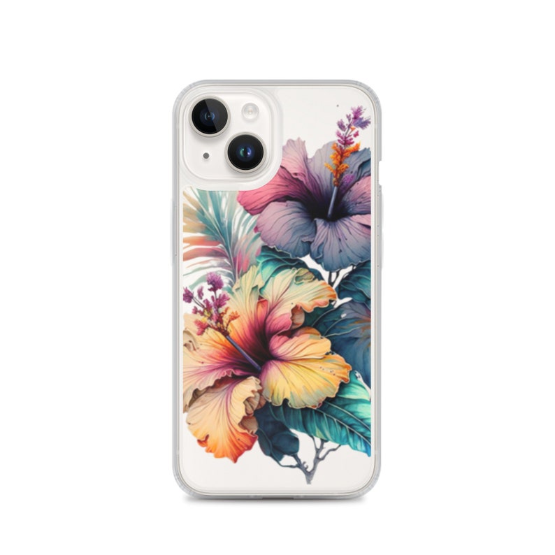Hibiscus Flower Phone Case for iPhone 13 12 11 Pro Max Case Etsy