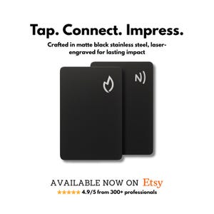 Custom Metal / PVC Tap Business Card, NFC Card