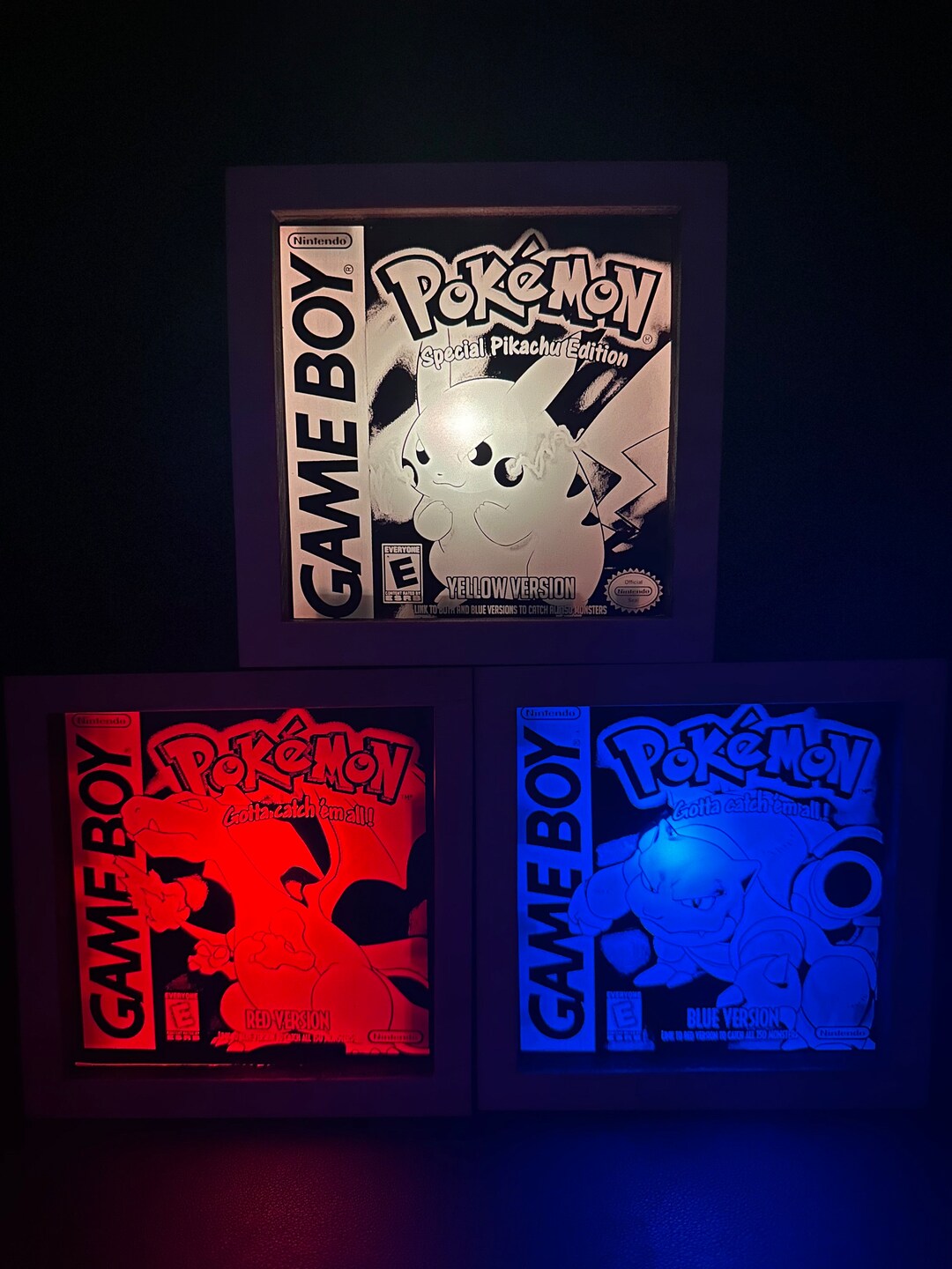 Pokemon Shadow Box Etsy