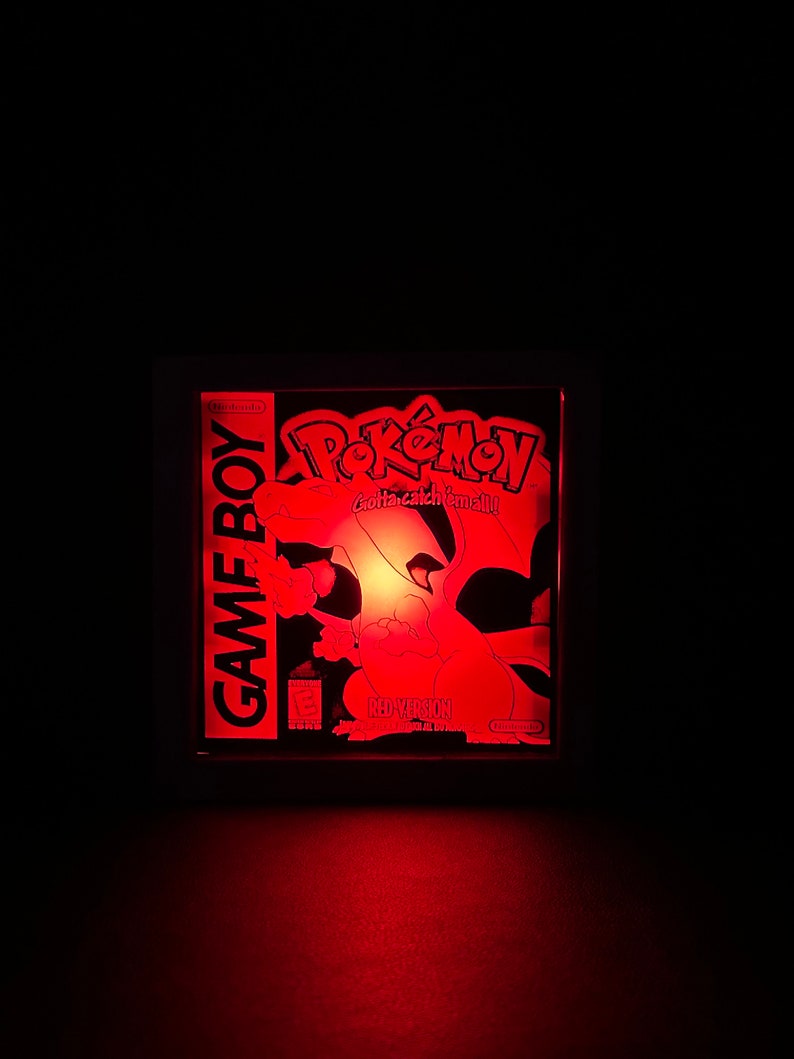 Pokemon Shadow Box Etsy