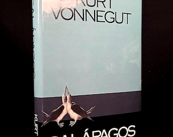 Galápagos by Kurt Vonnegut (1985) Vintage Hardcover Book