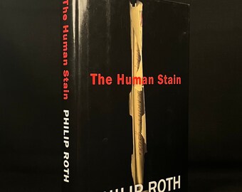 First Printing - The Human Stain by Philip Roth (2000) Vintage Hardcover Book