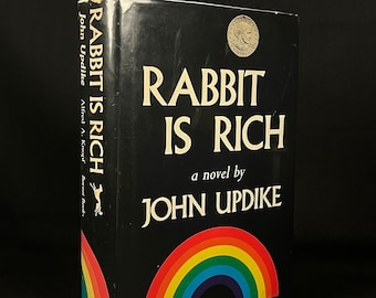 First Printing - Rabbit is Rich by John Updike (1981) Vintage Hardcover Book