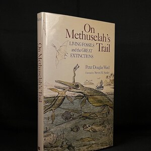 Erster Druck - Auf Methusalems Spuren: Lebende Fossilien und das große Aussterben von Peter Douglas Ward (1992) Vintage Hardcover Book