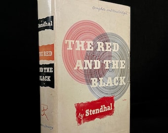 Modern Library - The Red and The Black by Stendhal (1957) Vintage Hardcover Book