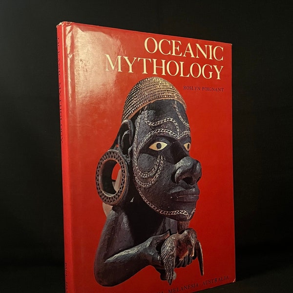 Oceanische mythologie door Roslyn Poignant (1967) Vintage hardcover boek