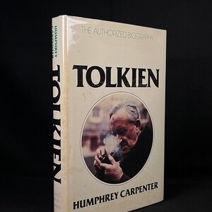 Second Printing - Tolkien: A Biography by Humphrey Carpenter (1977) Vintage Hardcover Book