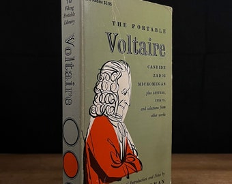The Portable Voltaire by Ben Ray Redman (1975) Vintage Paperback Book