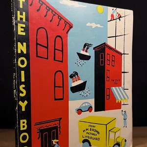 The Noisy Book von Margaret Wise Brown (1972) Vintage Taschenbuch