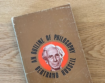 An Outline of Philosophy by Bertrand Russell (1963) Vintage Mass Market Paperback Book