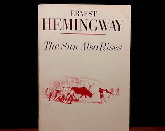 The Sun Also Rises by Ernest Hemingway (1980s) Vintage Paperback Book