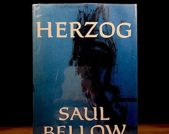 Herzog by Saul Bellow (1964) Vintage Hardcover Book