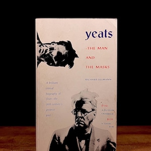 Yeats: The Man and the Masks by Richard Ellmann (1948) Vintage Paperback Book