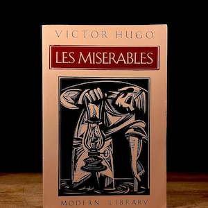 Modern Library - Les Miserables by Victor Hugo (1980s) Vintage Paperback Book