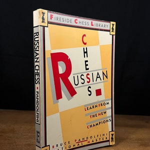 Szachy rosyjskie Bruce'a Pandolfiniego (1987) Książka w miękkiej oprawie