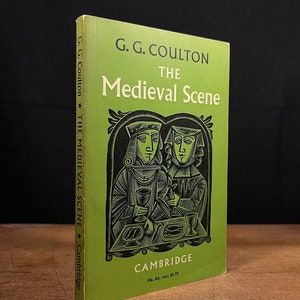 The Medieval Scene by G. G. Coulton (1959) Vintage Paperback Book
