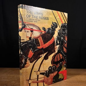Eerste druk - The War of the Roses: A Concise History door Charles Ross (1976) Vintage hardcover boek