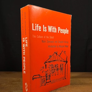 Life Is With People: The Culture of the Shtetl by Mark Zborowski and Elizabeth Herzog (1985) Vintage Paperback Book