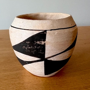 Acoma Pueblo Dose - Vintage handgemachte Keramik