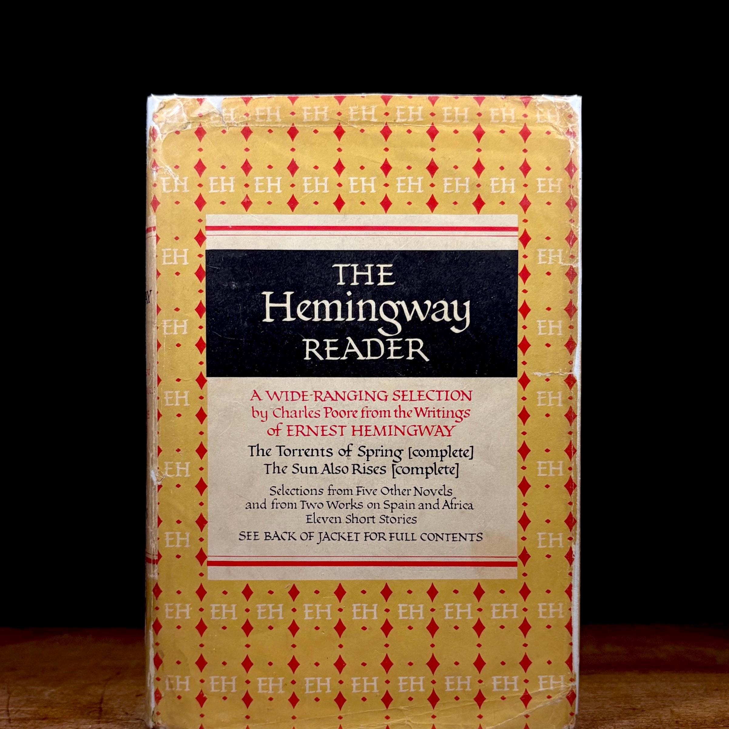 The Hemingway Reader / Ernest Hemingway (1953) Vintage Hardcover