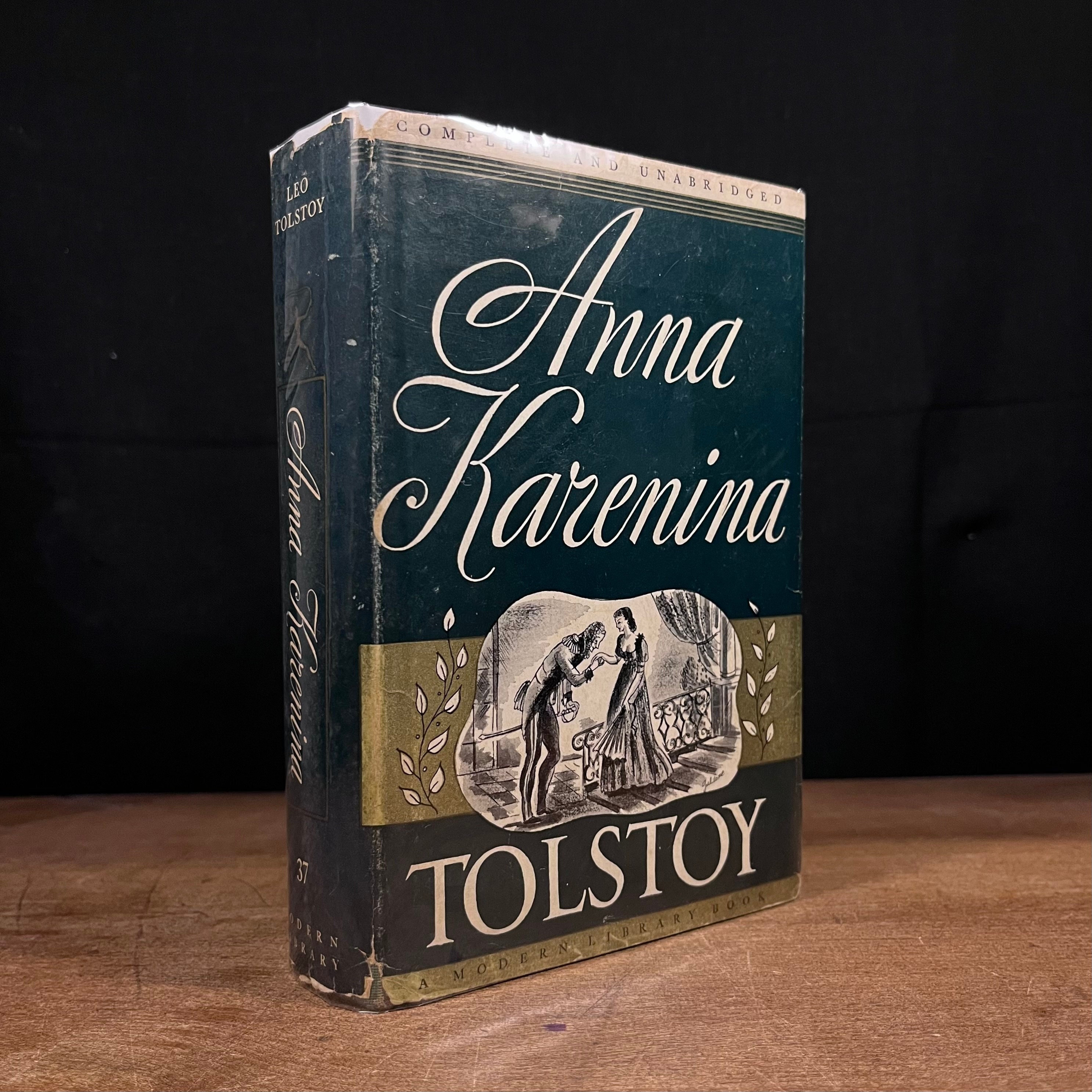 Modern Library - Anna Karenina by Leo Tolstoy (1950) Vintage