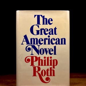 Eerste druk: The Great American Novel / Philip Roth (1973) vintage hardcover boek